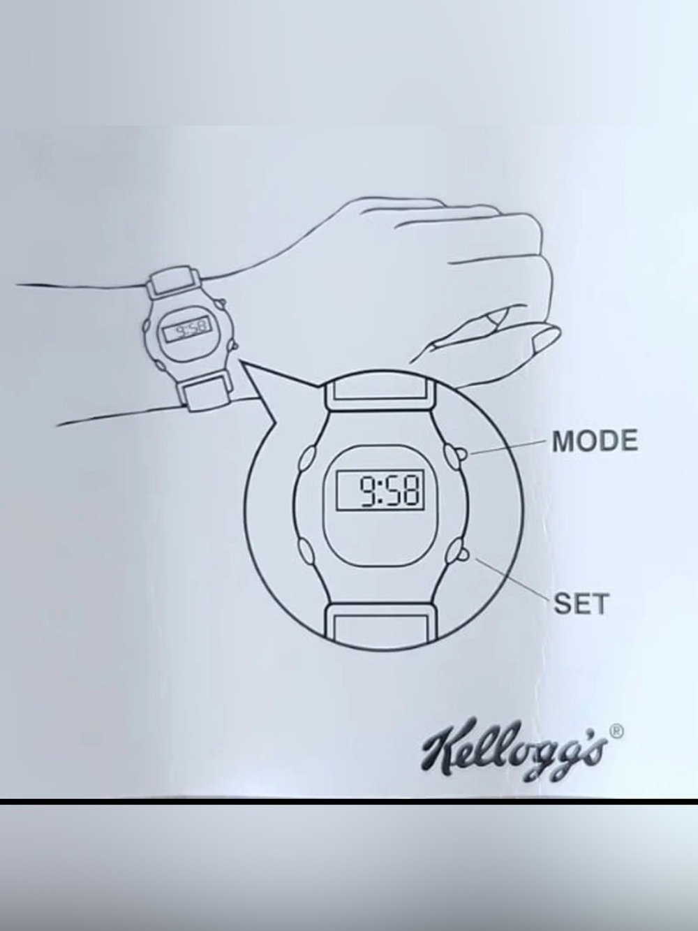 Nickelodeon SpongeBob SquarePants Kids Digital vintage Watch - Picture 6 of 7
